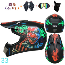 Load image into Gallery viewer, Motocross Helmet (Various designs and sizes) + gift pack