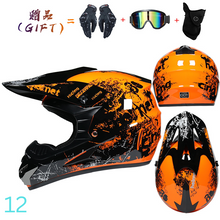 Load image into Gallery viewer, Motocross Helmet (Various designs and sizes) + gift pack