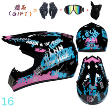 Load image into Gallery viewer, Motocross Helmet (Various designs and sizes) + gift pack