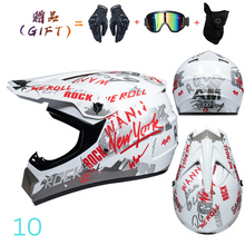 Load image into Gallery viewer, Motocross Helmet (Various designs and sizes) + gift pack