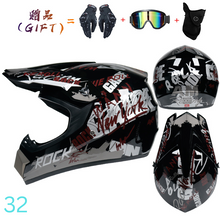 Load image into Gallery viewer, Motocross Helmet (Various designs and sizes) + gift pack