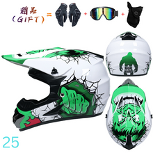 Load image into Gallery viewer, Motocross Helmet (Various designs and sizes) + gift pack