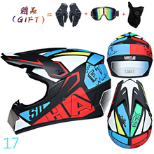 Load image into Gallery viewer, Motocross Helmet (Various designs and sizes) + gift pack