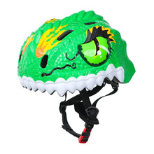 Load image into Gallery viewer, Dinosaur Helmet for children aged 3-8 years