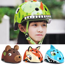 Load image into Gallery viewer, T-rex helmet for children aged 3-8 years