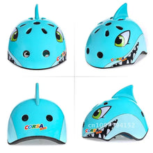 Load image into Gallery viewer, Shark Helmet for children aged 3-8 years