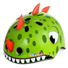 Load image into Gallery viewer, T-rex helmet for children aged 3-8 years